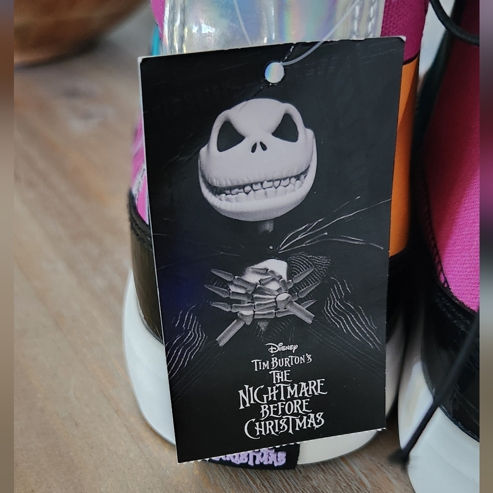🎃 Disney Nightmare Before Christmas Sneakers – Women’s 8.5, NWT Halloween - Picture 10 of 14